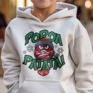 Felpa divertente con scritta ironica “Inizio a socializzare solo sopra i 15 gradi”