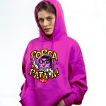 felpa donna spazio rosa design astronauta divertente
