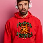 felpa simpatica romanista tommy porcapatata