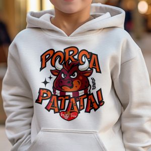 felpa divertente tifoso torino porcapatata